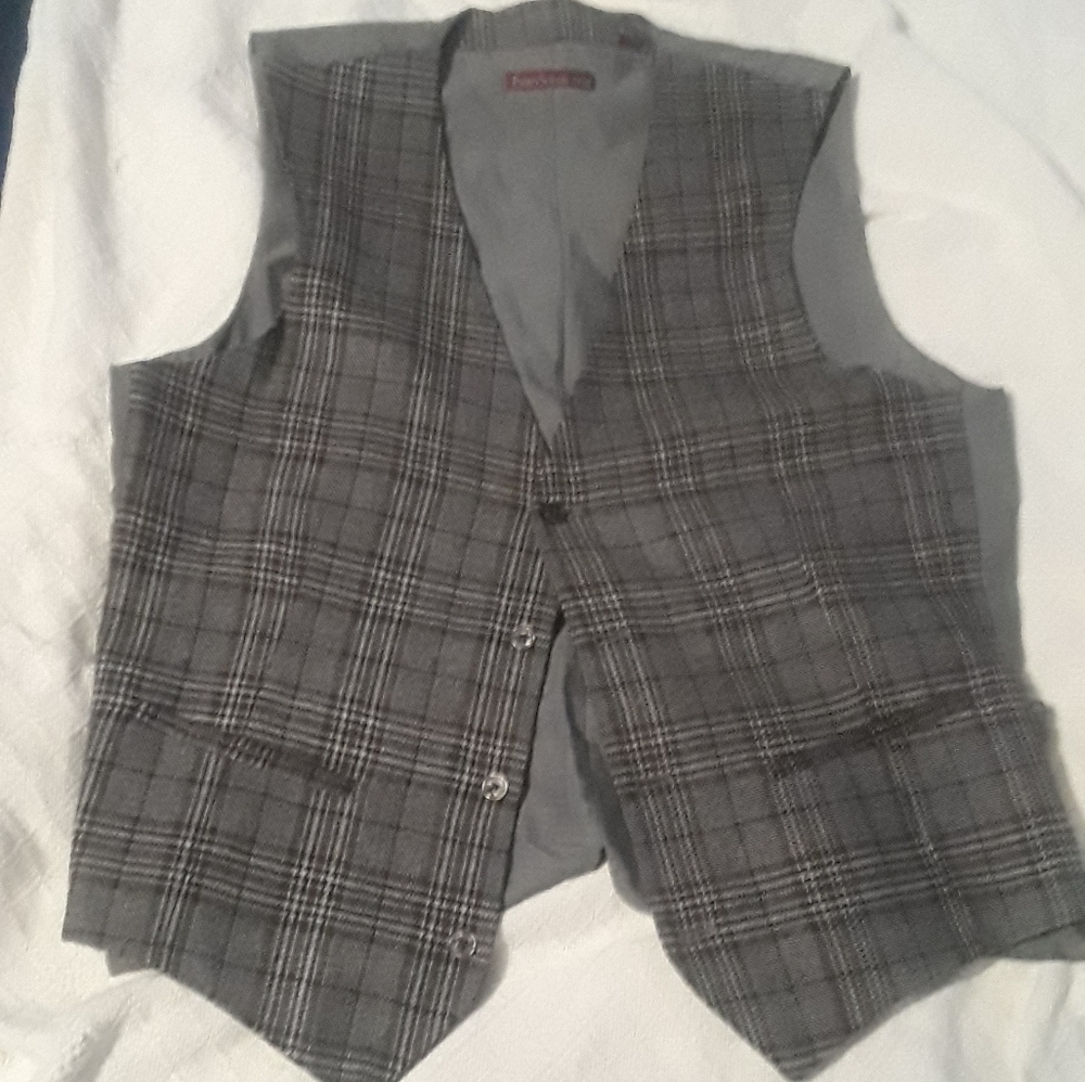 Brown and Gray designer vest
